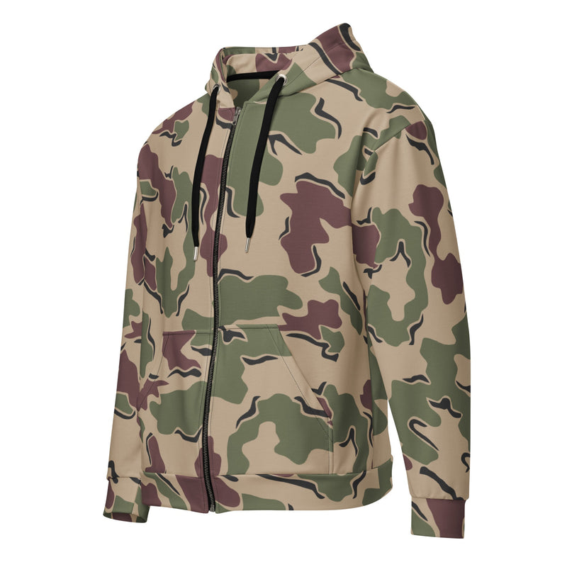 Jigsaw Marine CAMO Unisex Zip Hoodie