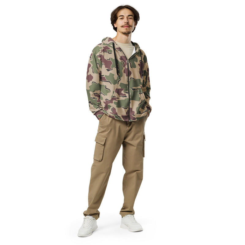 Jigsaw Marine CAMO Unisex Zip Hoodie