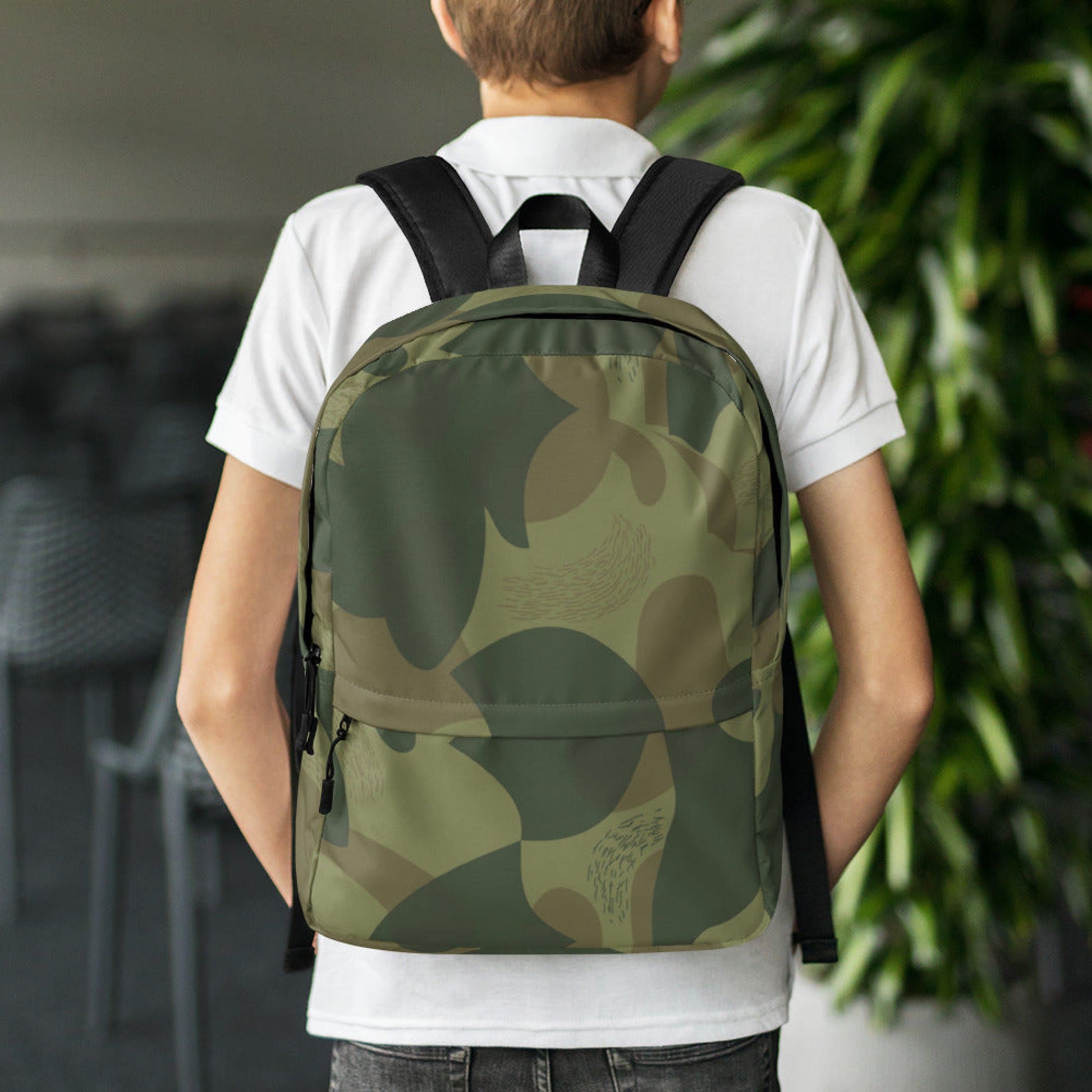 Belgium Brushstroke Moon and Balls CAMO Backpack