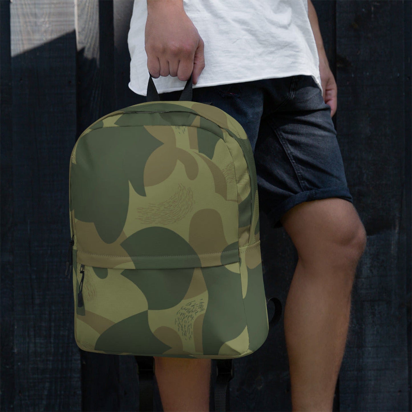 Belgium Brushstroke Moon and Balls CAMO Backpack