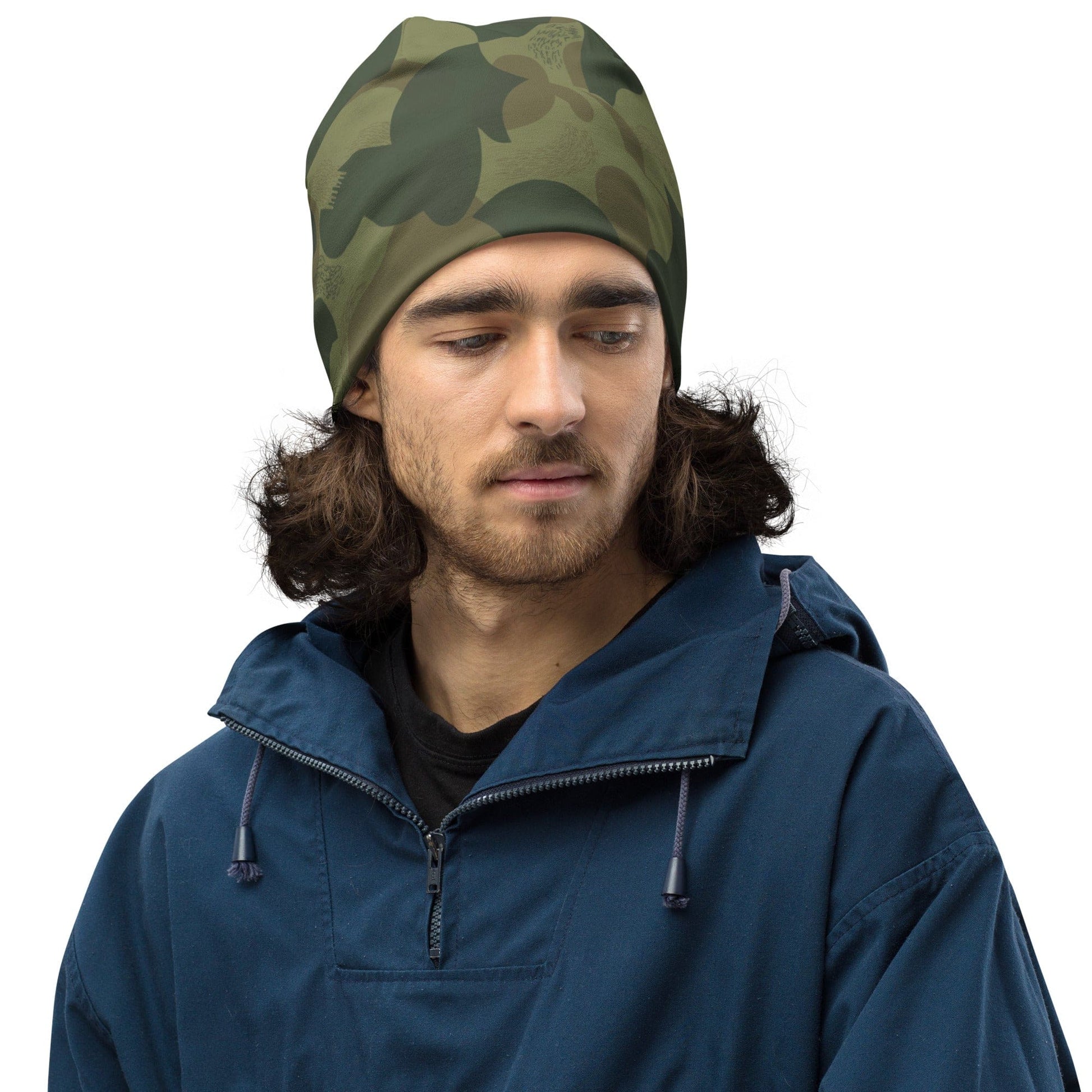 Belgium Brushstroke Moon and Balls CAMO Beanie