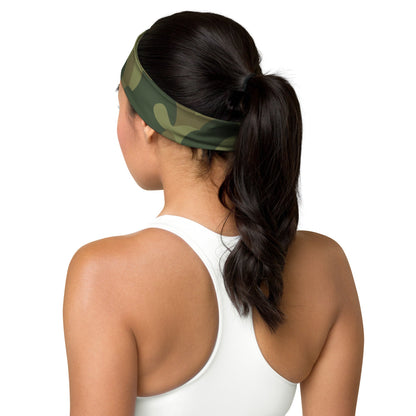 Belgium Brushstroke Moon and Balls CAMO Headband