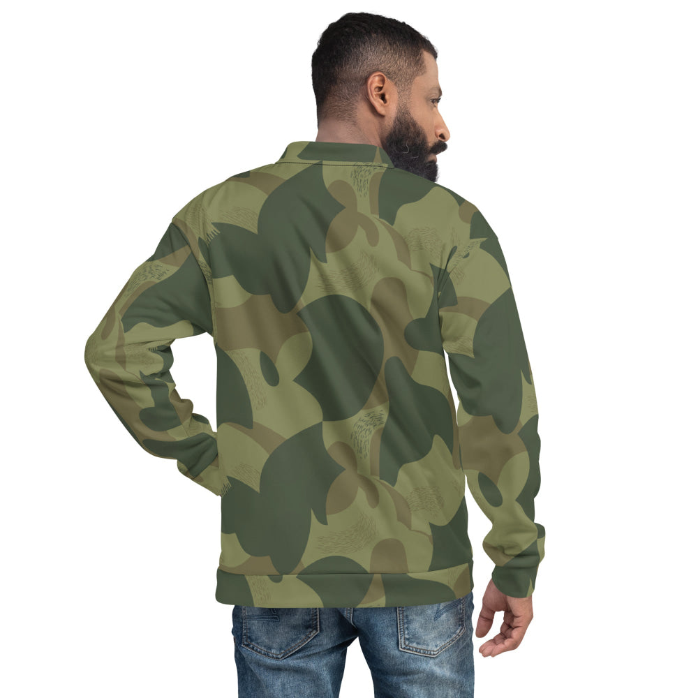 Belgium Brushstroke Moon and Balls CAMO Unisex Bomber Jacket