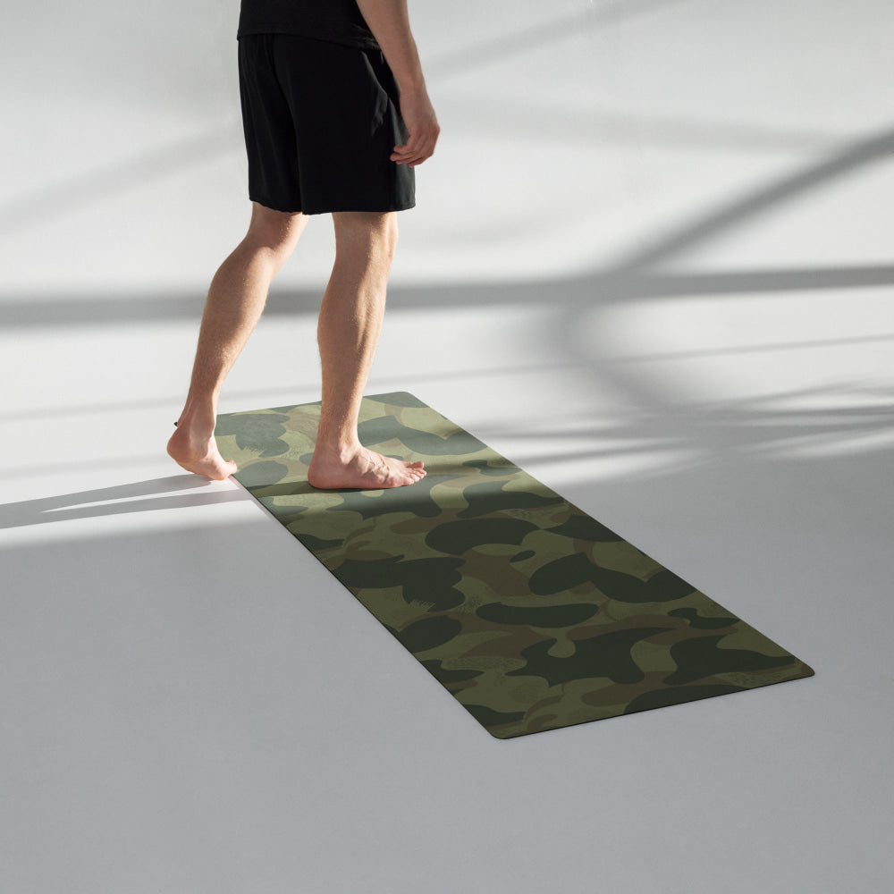 Belgium Brushstroke Moon and Balls CAMO Yoga mat - Mat