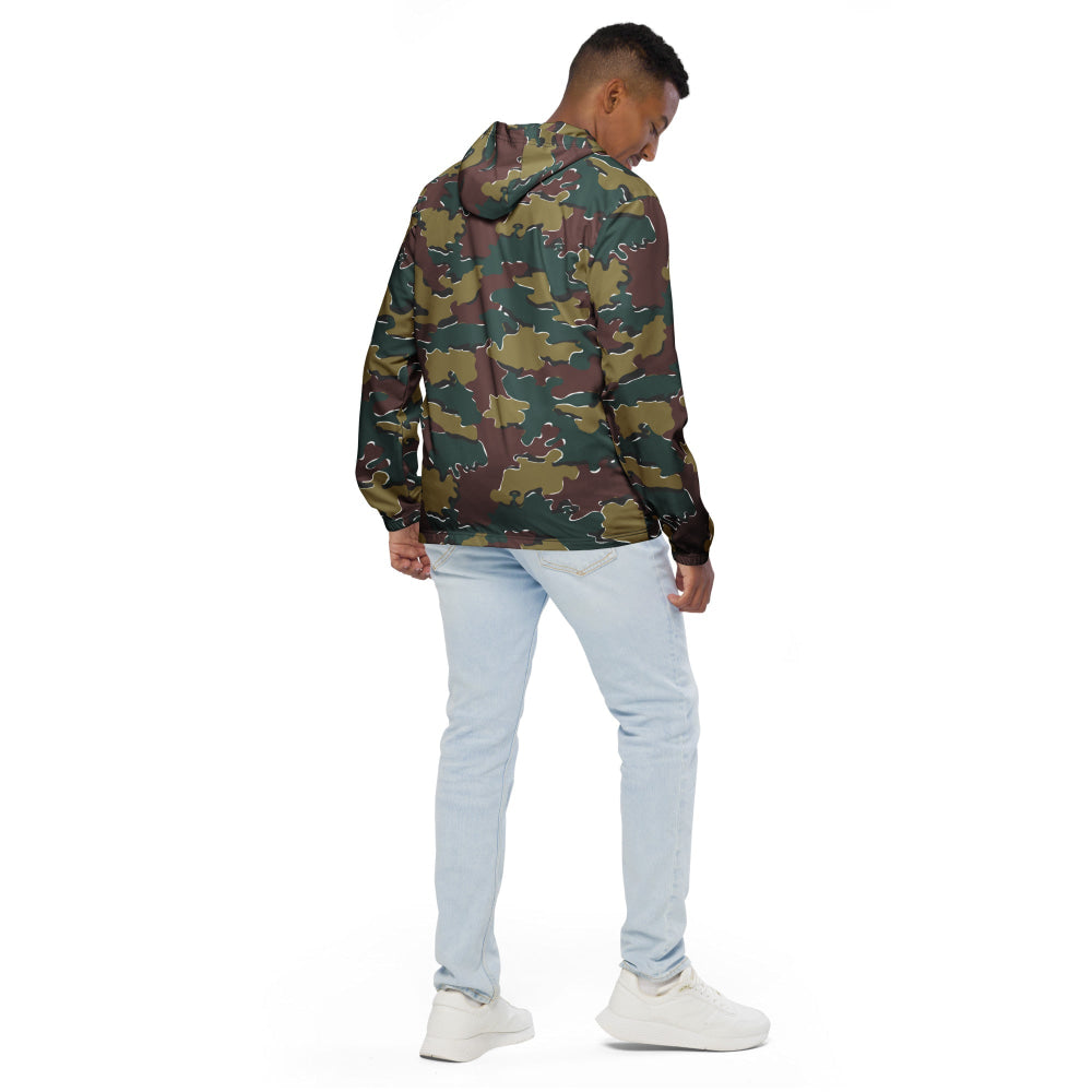 Belgium Jigsaw CAMO Men’s windbreaker - Mens Windbreaker