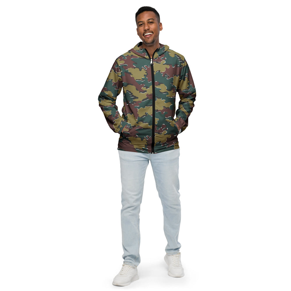 Belgium Jigsaw CAMO Men’s windbreaker - Mens Windbreaker