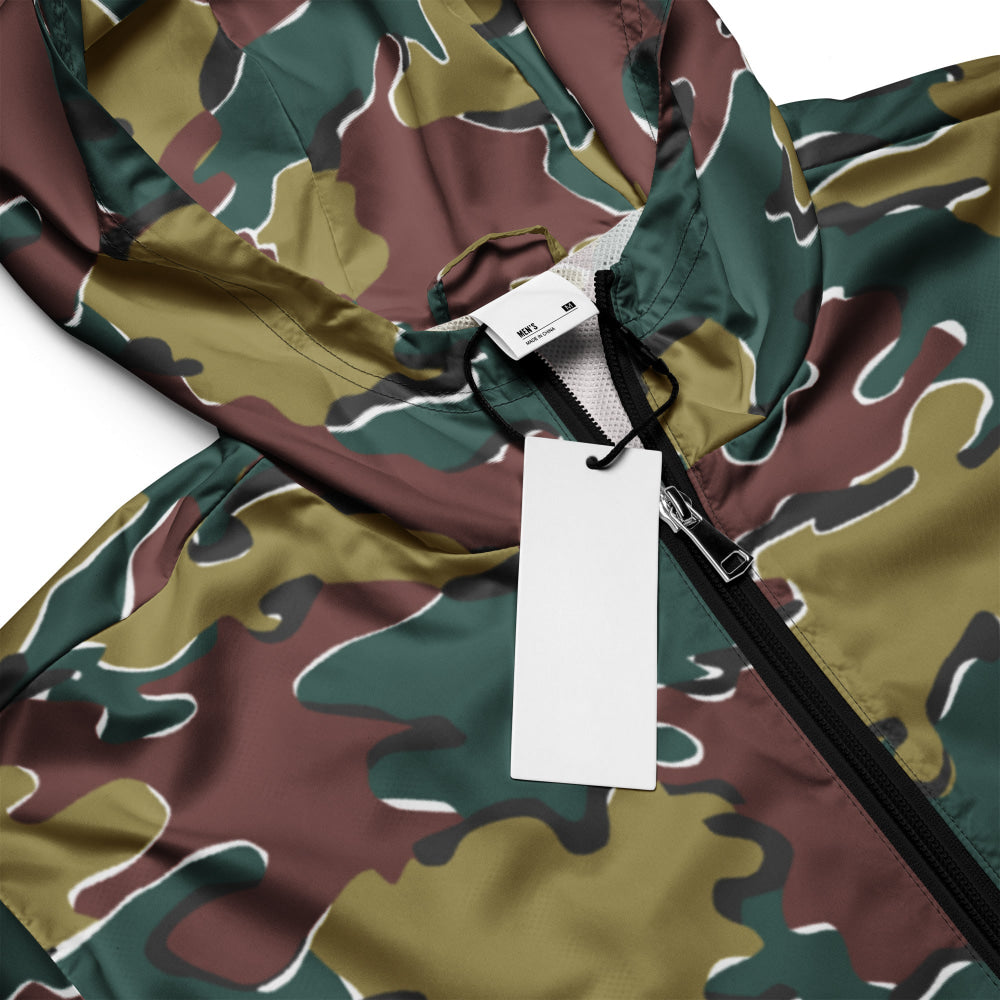 Belgium Jigsaw CAMO Men’s windbreaker - Mens Windbreaker