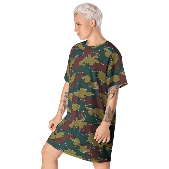 Belgium Jigsaw CAMO T-shirt dress - T-Shirt Dresses