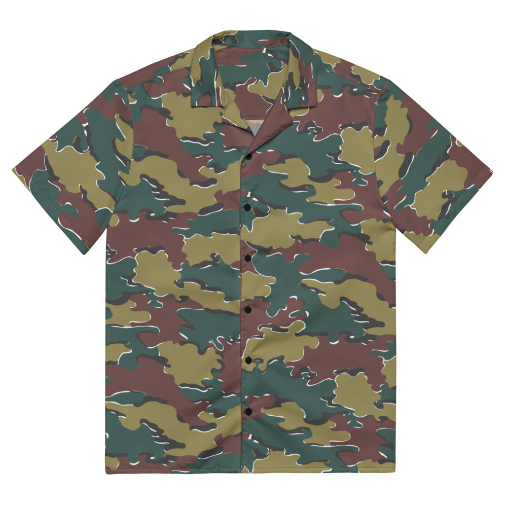 Belgium Jigsaw CAMO Unisex button shirt - 2XS - Button Shirt