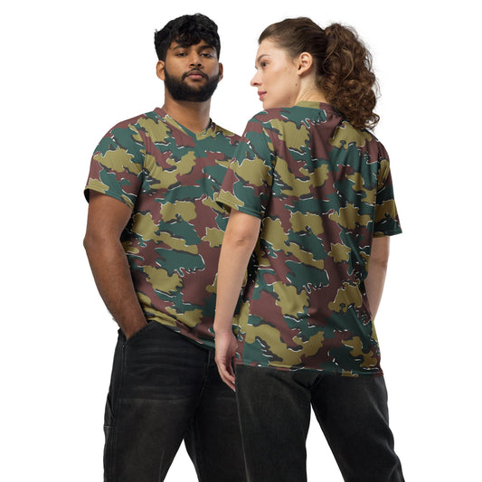 Belgium Jigsaw CAMO unisex sports jersey - 2XS - Unisex Sports Jersey