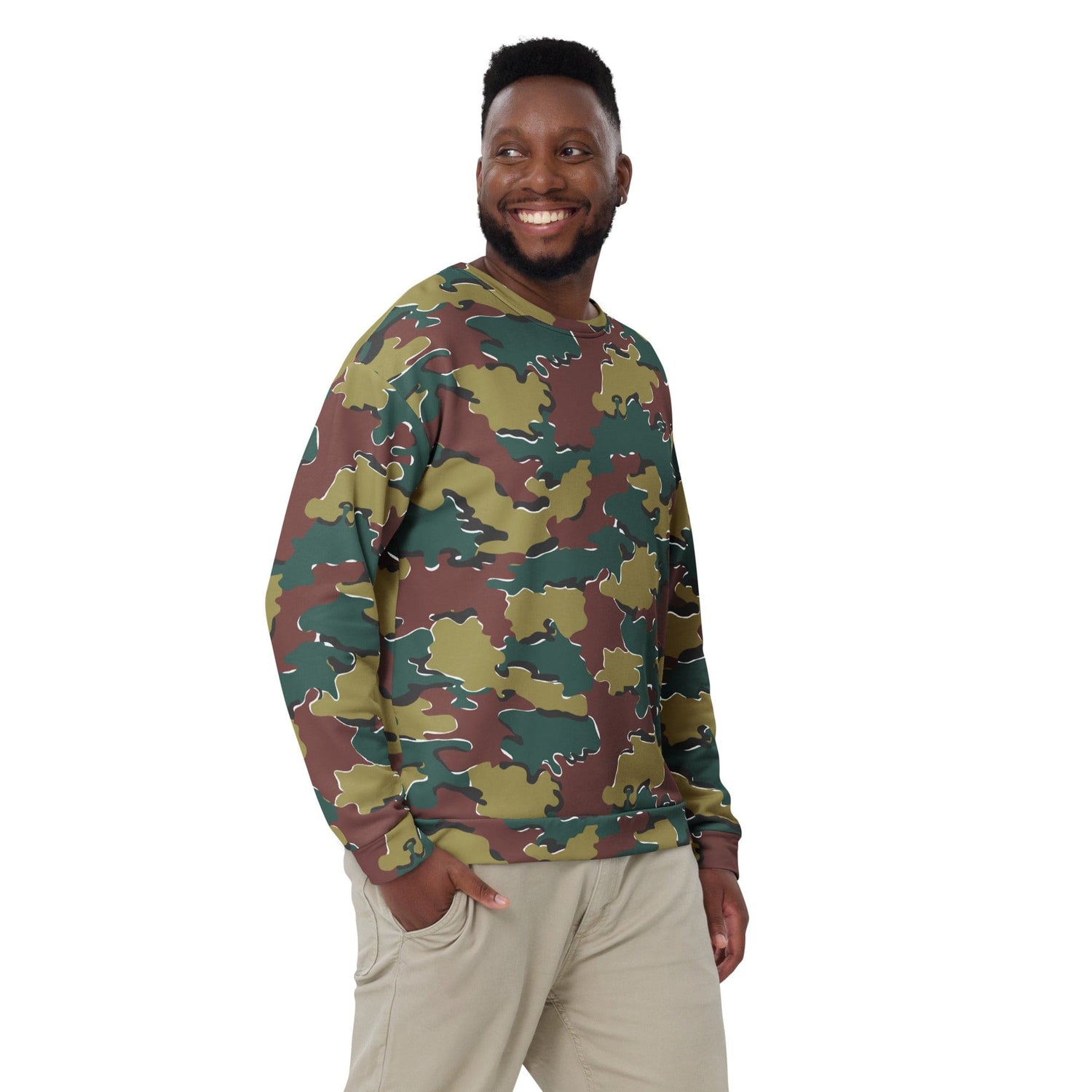 Belgium Jigsaw CAMO Unisex Sweatshirt - Sweatshirts