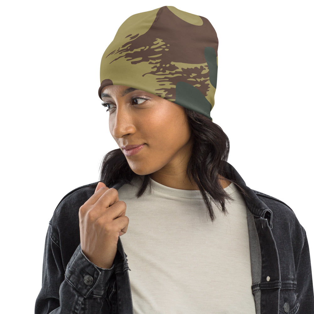 Belgium WW2 Independent Parachute Company Brushstroke CAMO Beanie