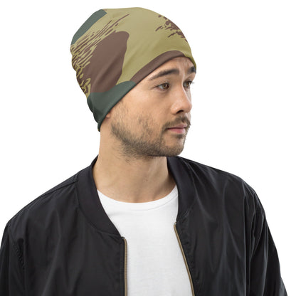 Belgium WW2 Independent Parachute Company Brushstroke CAMO Beanie