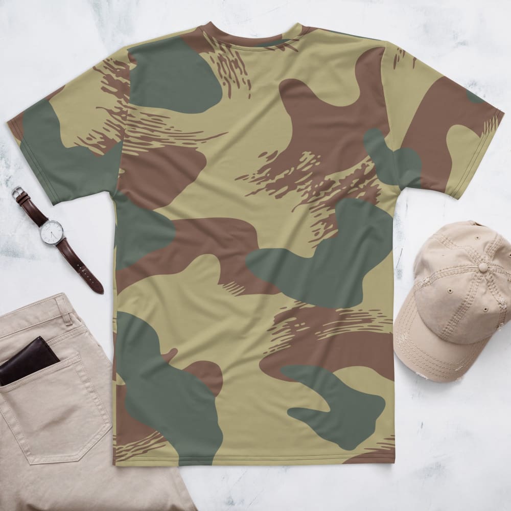 Belgium WW2 Independent Parachute Company Brushstroke CAMO Men’s t-shirt