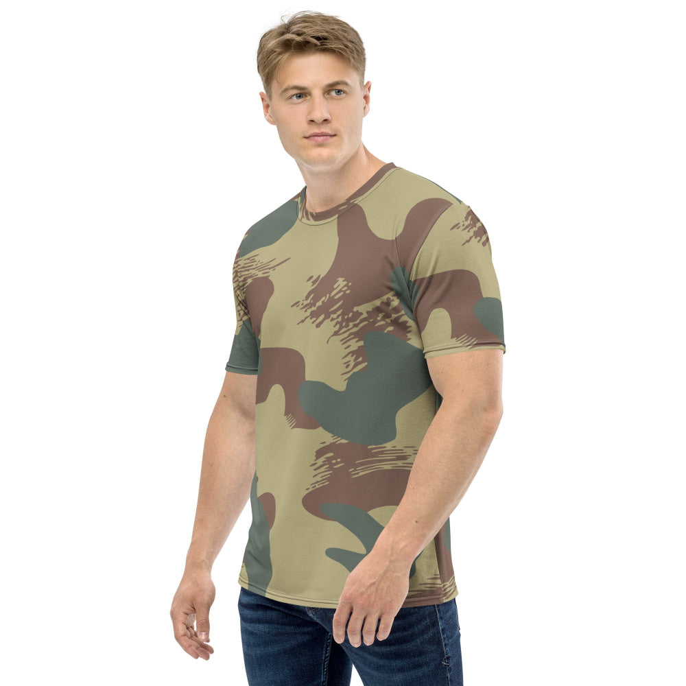 Belgium WW2 Independent Parachute Company Brushstroke CAMO Men’s t-shirt - Mens T-Shirt