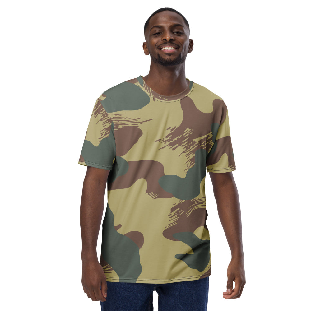 Belgium WW2 Independent Parachute Company Brushstroke CAMO Men’s t-shirt - Mens T-Shirt