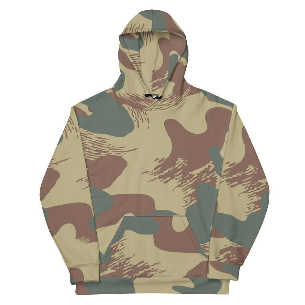 Belgium WW2 Independent Parachute Company Brushstroke CAMO Unisex Hoodie