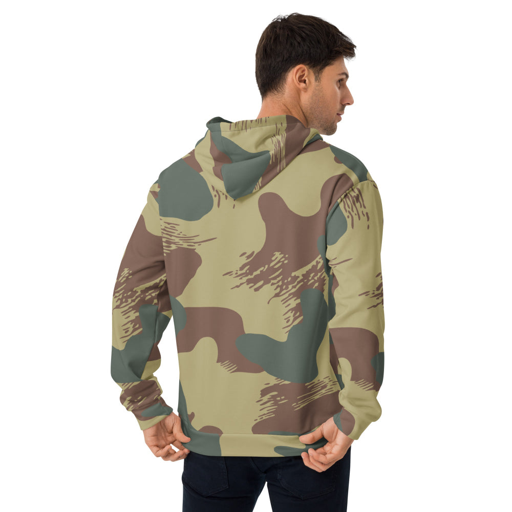 Belgium WW2 Independent Parachute Company Brushstroke CAMO Unisex Hoodie