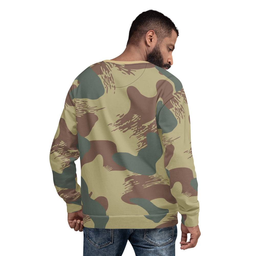 Belgium WW2 Independent Parachute Company Brushstroke CAMO Unisex Sweatshirt