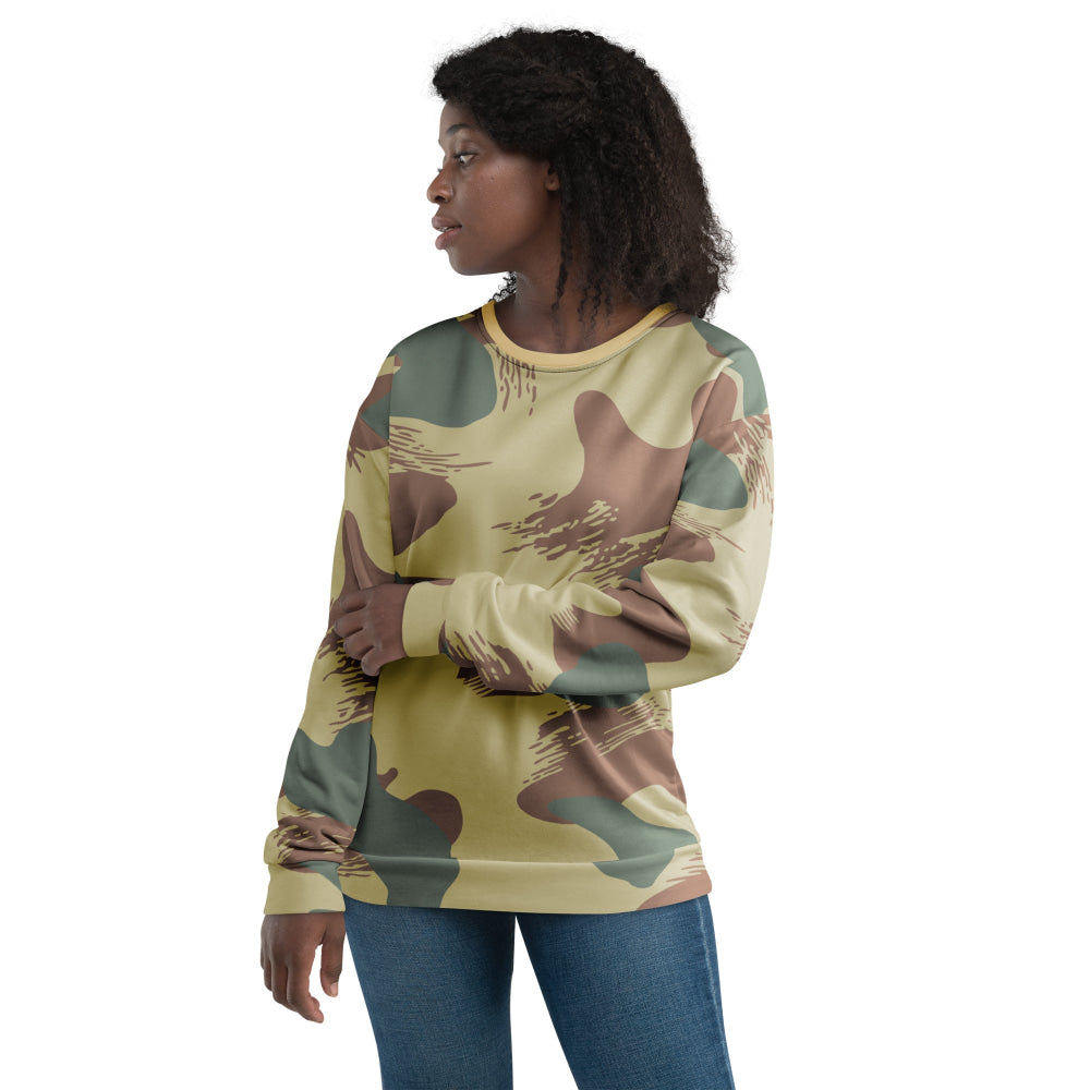 Belgium WW2 Independent Parachute Company Brushstroke CAMO Unisex Sweatshirt