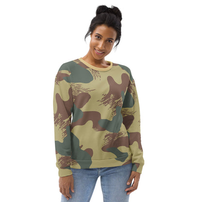 Belgium WW2 Independent Parachute Company Brushstroke CAMO Unisex Sweatshirt