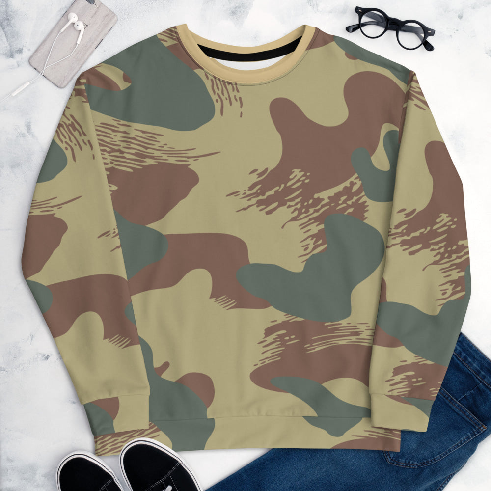 Belgium WW2 Independent Parachute Company Brushstroke CAMO Unisex Sweatshirt