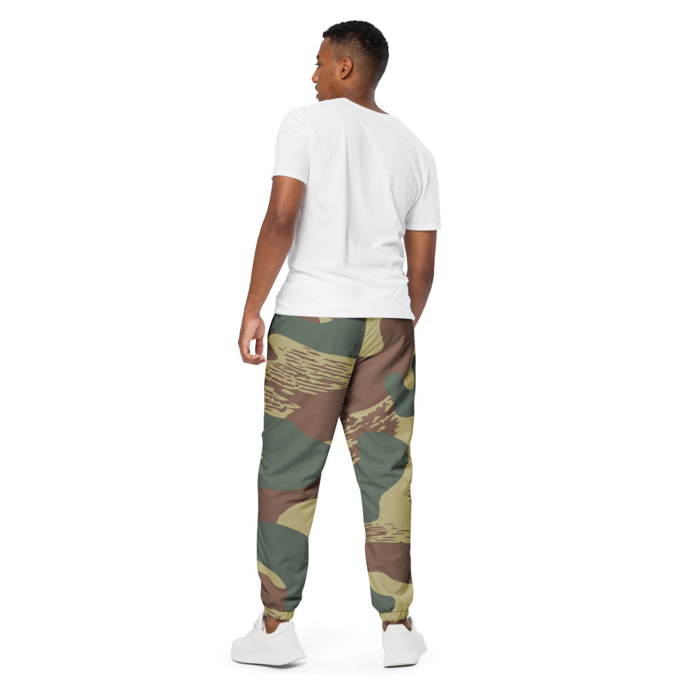 Belgium WW2 Independent Parachute Company Brushstroke CAMO Unisex track pants - Track Pants