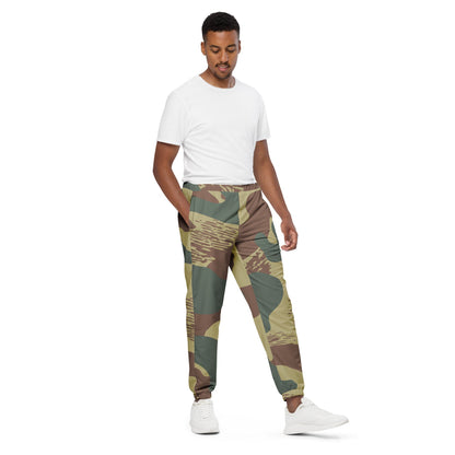 Belgium WW2 Independent Parachute Company Brushstroke CAMO Unisex track pants - Track Pants