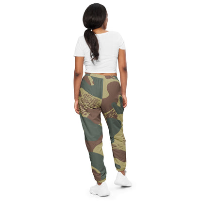 Belgium WW2 Independent Parachute Company Brushstroke CAMO Unisex track pants - Track Pants