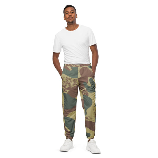 Belgium WW2 Independent Parachute Company Brushstroke CAMO Unisex track pants - XS - Track Pants