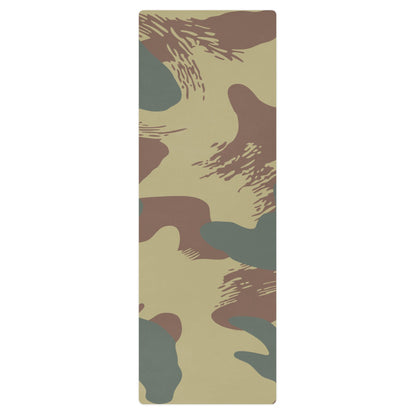 Belgium WW2 Independent Parachute Company Brushstroke CAMO Yoga mat - Mat