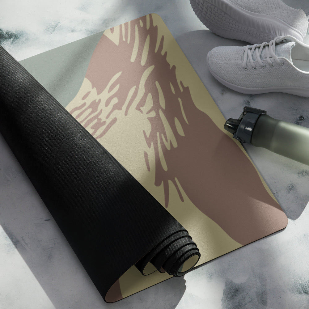 Belgium WW2 Independent Parachute Company Brushstroke CAMO Yoga mat - Mat