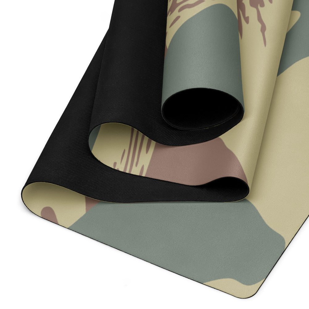 Belgium WW2 Independent Parachute Company Brushstroke CAMO Yoga mat - Mat