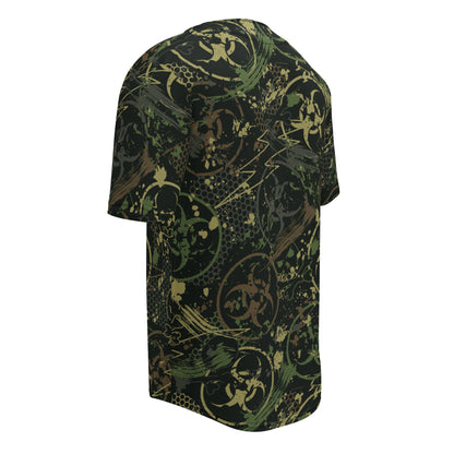 Biohazard Wasteland CAMO baseball jersey - Baseball Jerseys