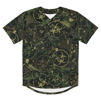 Biohazard Wasteland CAMO baseball jersey - Baseball Jerseys