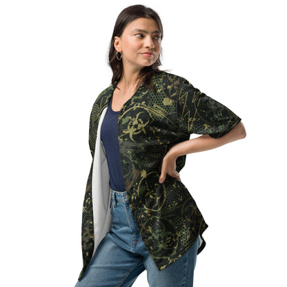 Biohazard Wasteland CAMO baseball jersey - Baseball Jerseys