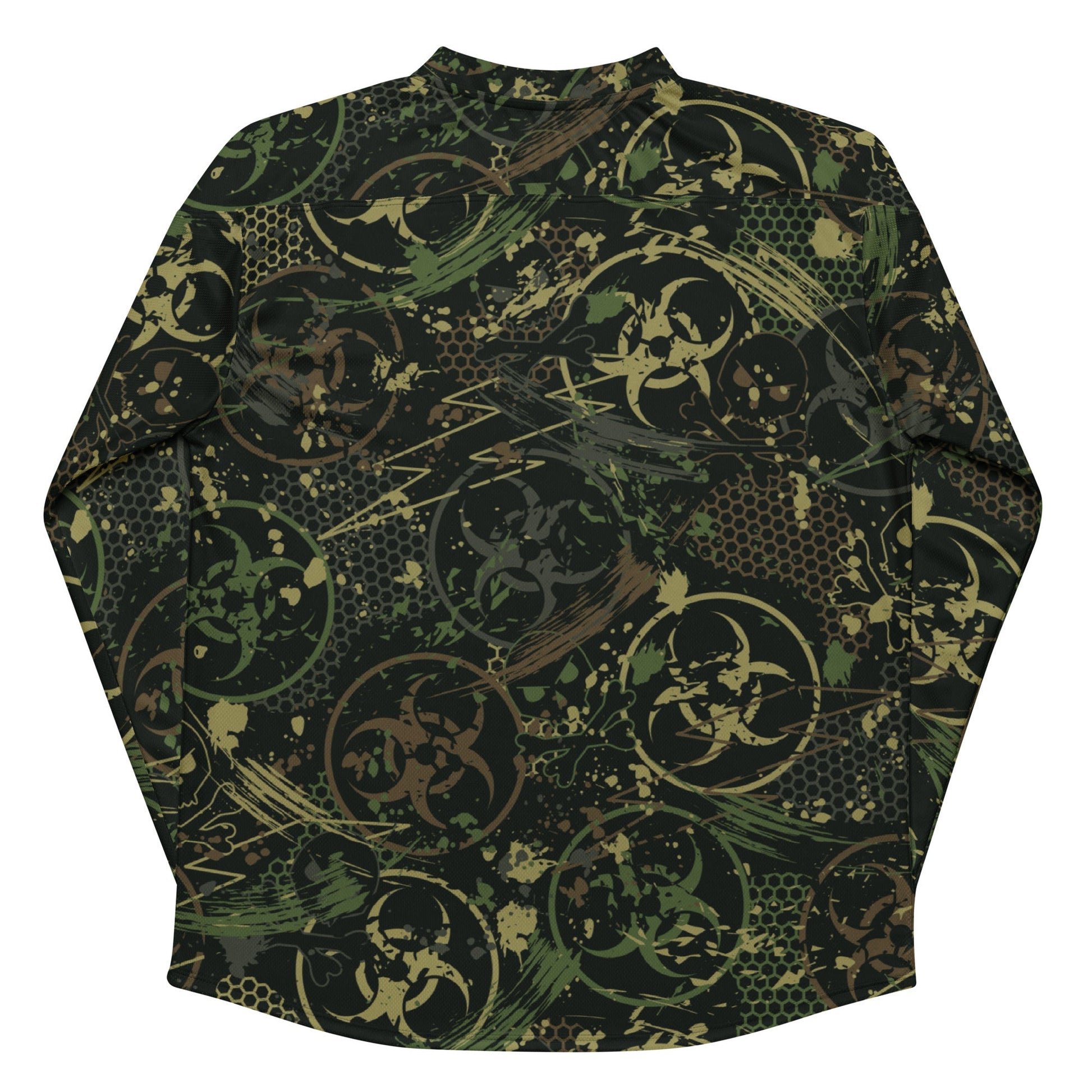 Biohazard Wasteland CAMO hockey fan jersey - Hockey Jerseys