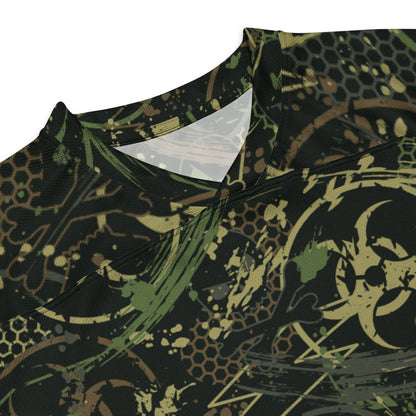 Biohazard Wasteland CAMO hockey fan jersey - Hockey Jerseys