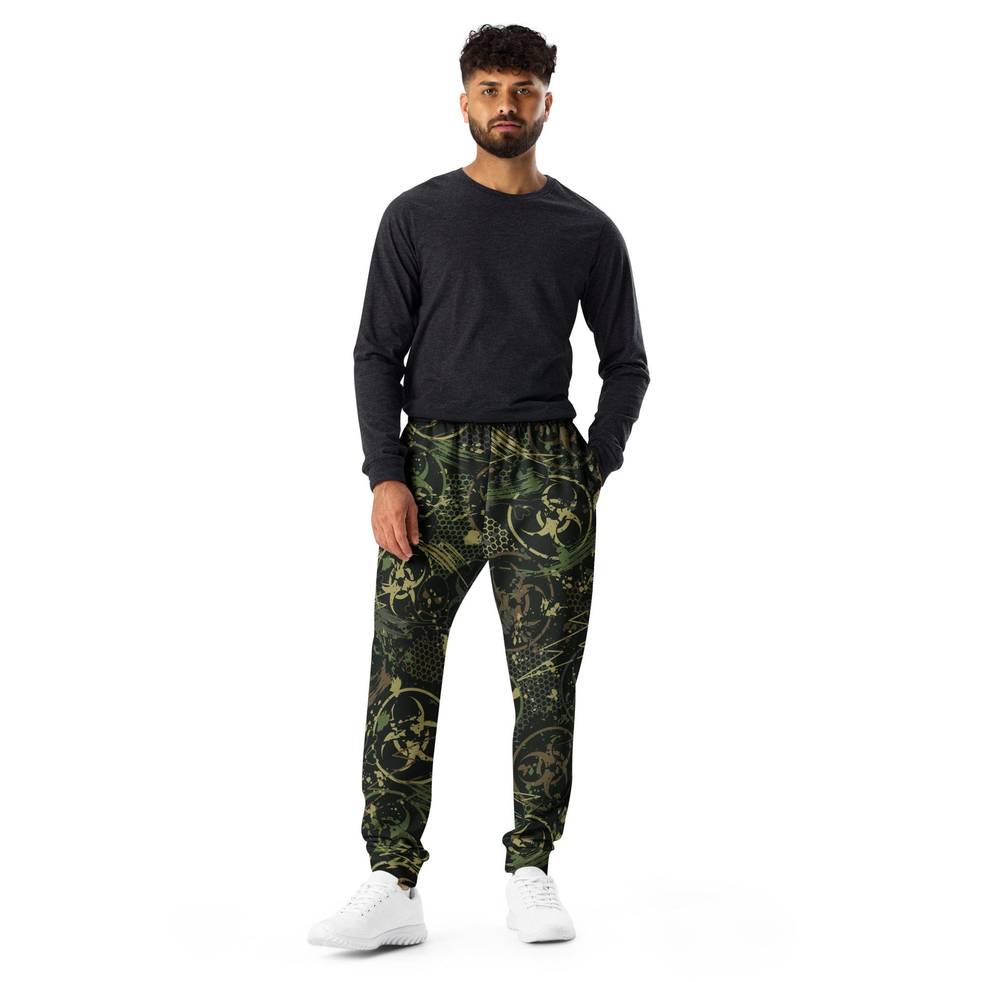 Biohazard Wasteland CAMO Mens Joggers