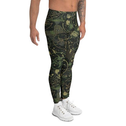 Biohazard Wasteland CAMO Mens Leggings