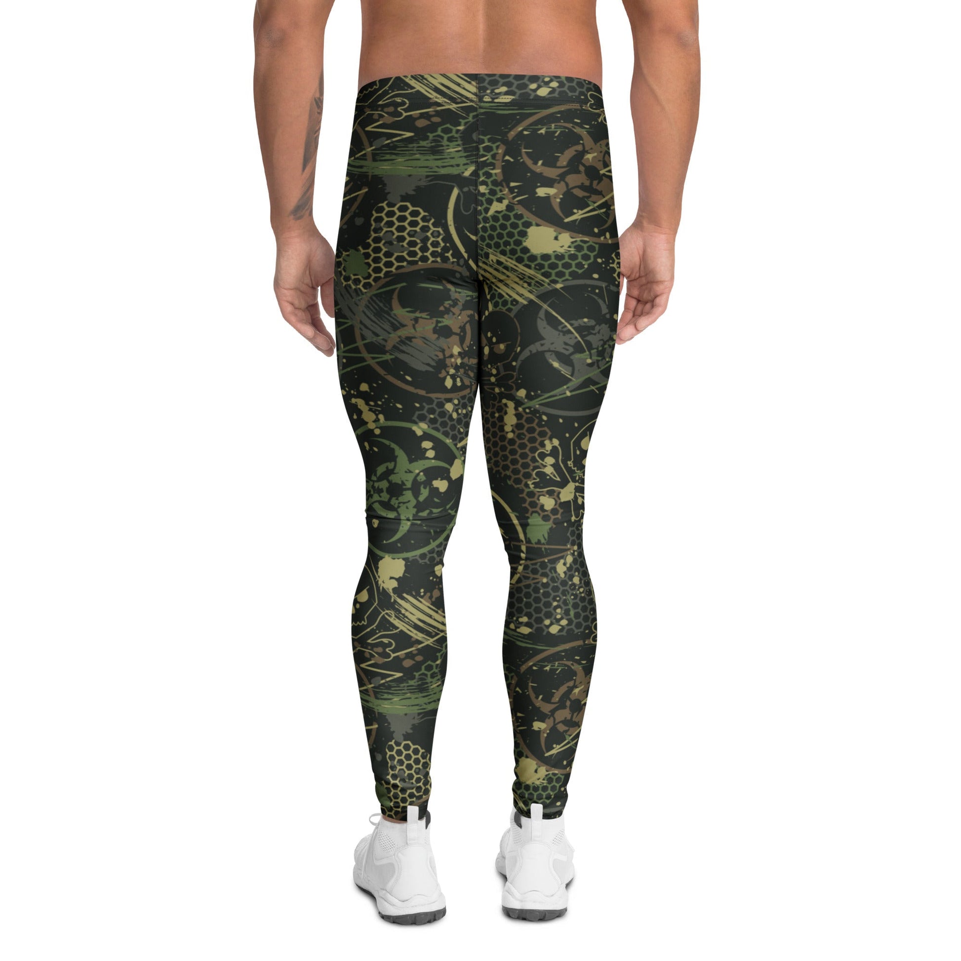 Biohazard Wasteland CAMO Mens Leggings