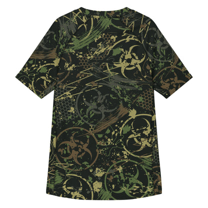 Biohazard Wasteland CAMO Mens Short-Sleeve Rash Guard - Short-sleeve Guards