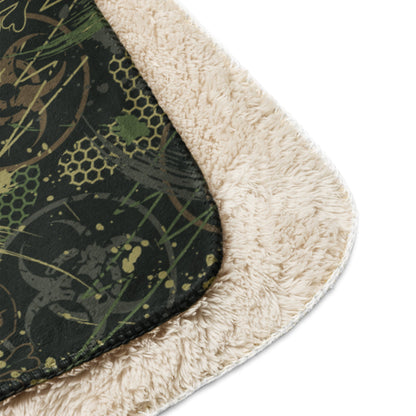 Biohazard Wasteland CAMO Sherpa blanket - Blankets