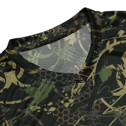 Biohazard Wasteland CAMO unisex basketball jersey - Basketball Jerseys