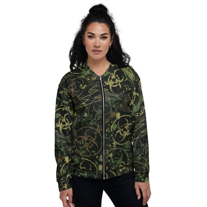 Biohazard Wasteland CAMO Unisex Bomber Jacket - Jackets