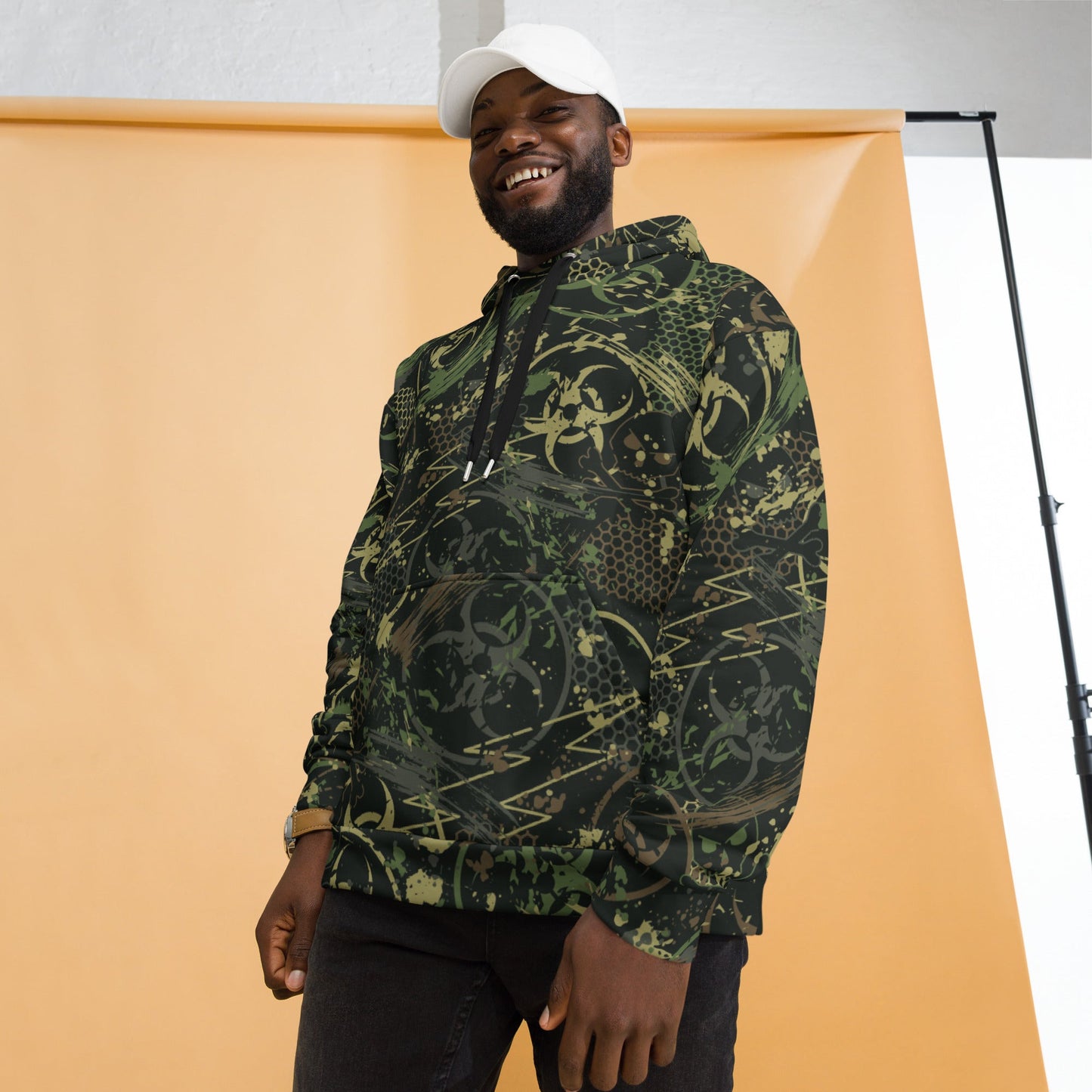 Biohazard Wasteland CAMO Unisex Hoodie - Hoodies