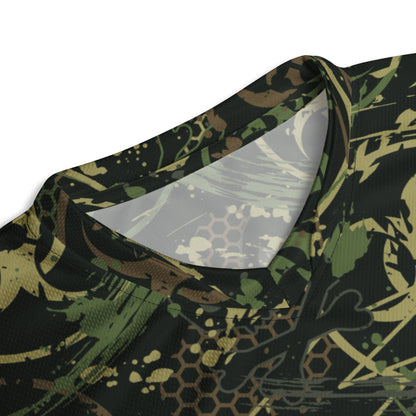 Biohazard Wasteland CAMO unisex sports jersey - Sports Jerseys