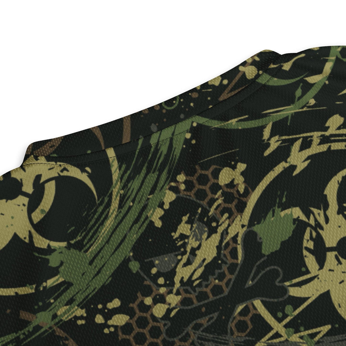 Biohazard Wasteland CAMO unisex sports jersey - Sports Jerseys