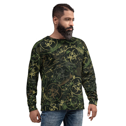 Biohazard Wasteland CAMO Unisex Sweatshirt - Sweatshirts