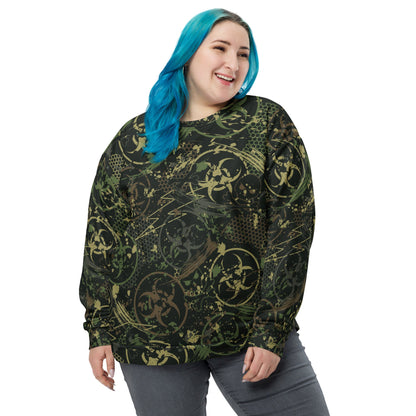 Biohazard Wasteland CAMO Unisex Sweatshirt - Sweatshirts
